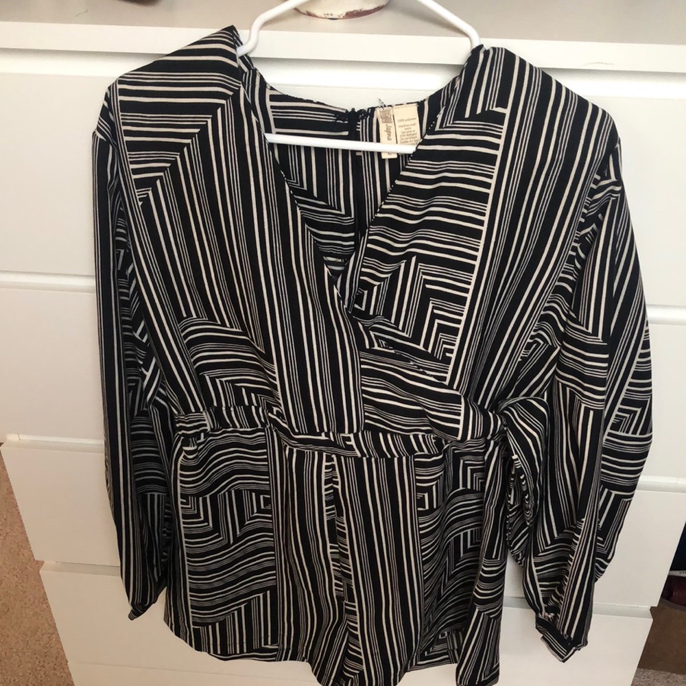 All in one Shorts jump suit Large size 12. Never worn.